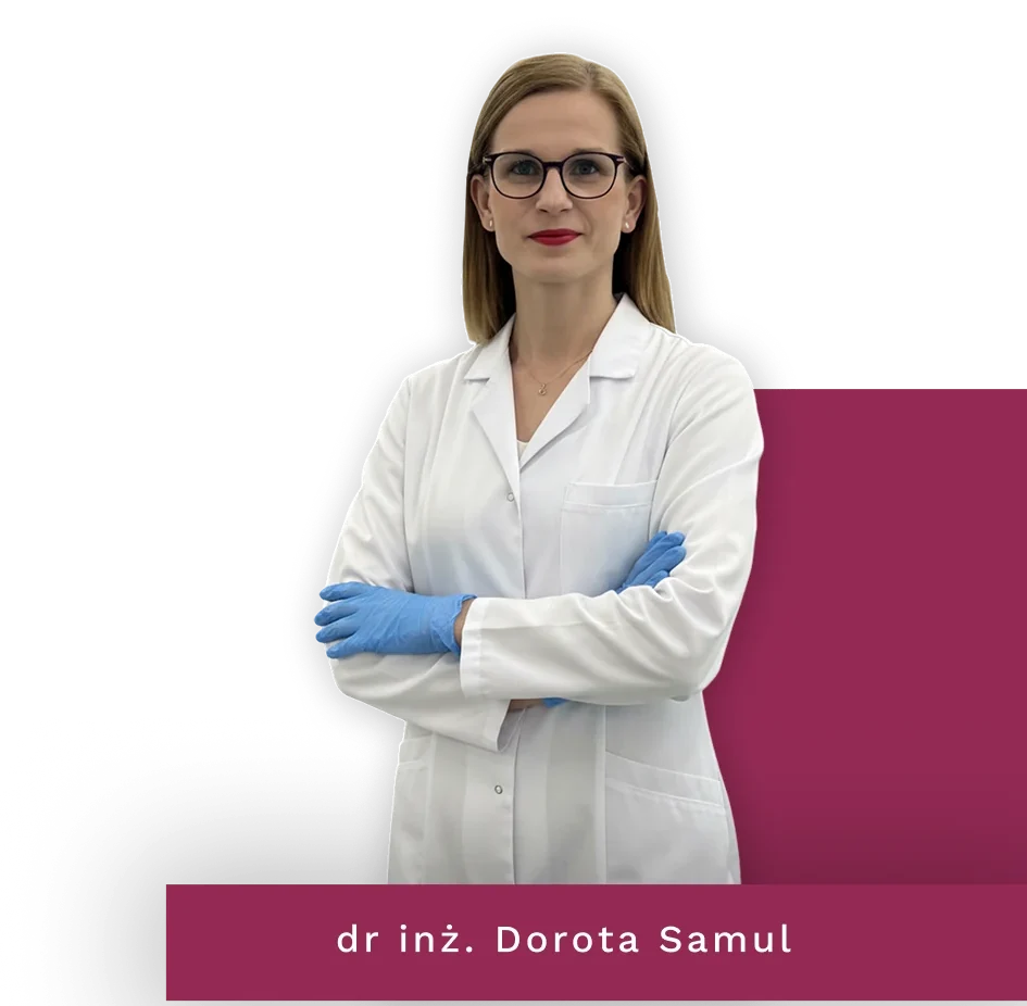Dr inż. Dorota Samul – kierownik zakładu produkcyjnego Living Food