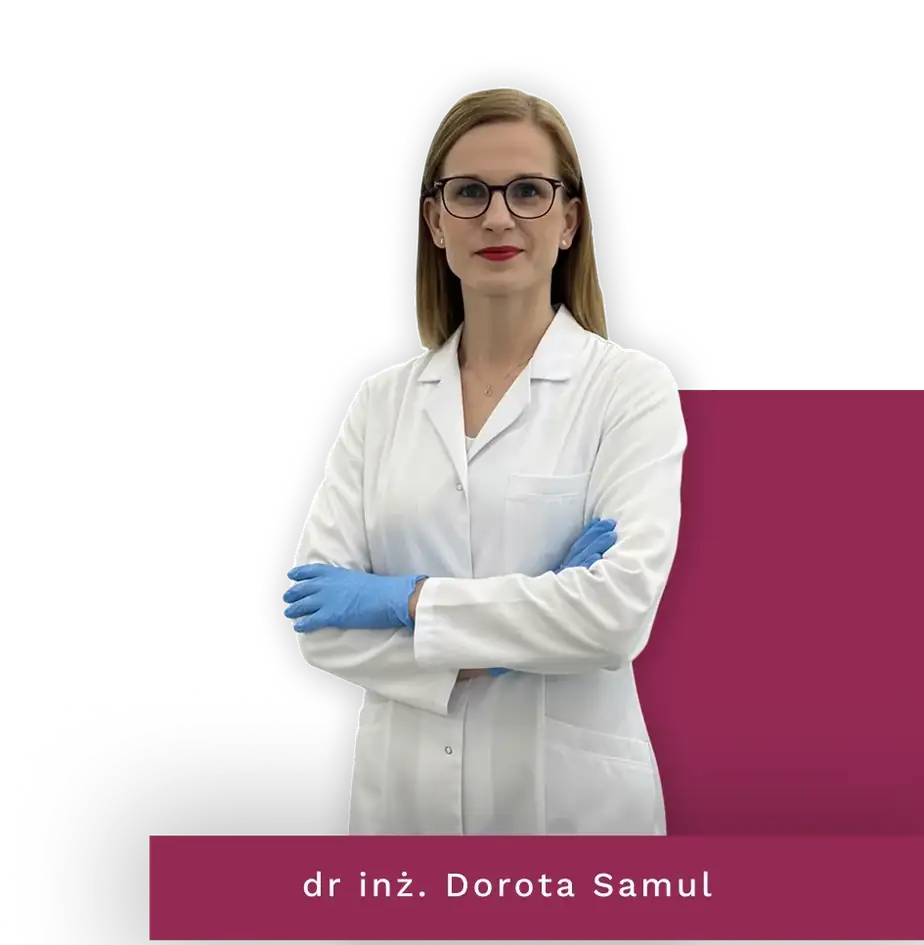 Dr inż. Dorota Samul – kierownik zakładu produkcyjnego Living Food