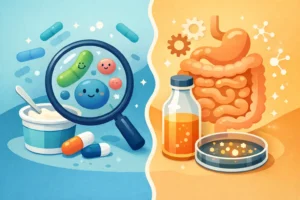 Postbiotyki a probiotyki: najważniejsze różnice